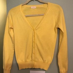 Yellow Cardigan